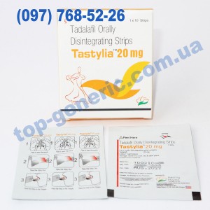 Tastylia Orally Strips Tadalafil 20mg