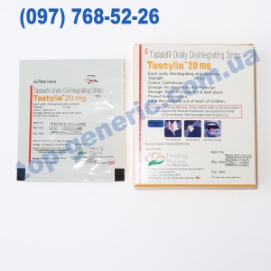 Tastylia Orally Strips Tadalafil 20mg
